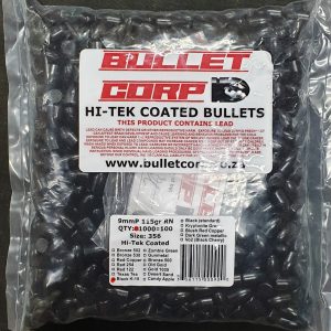 BULLET CORP BULLETS 9mmP 115gr BLACK (1000)