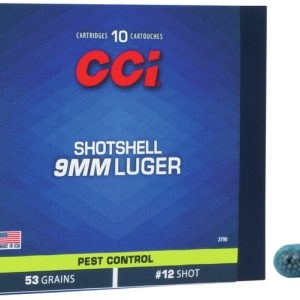 CCI AMMO 9mmP SHOTSHELL (10)