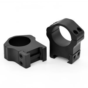 WARNE SCOPE RINGS 30mm LOW WEAVER MATTE (513M)