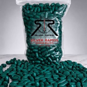SILVER RAPIDS BULLETS 9mmP 124gr TRAINING GREEN (1000)